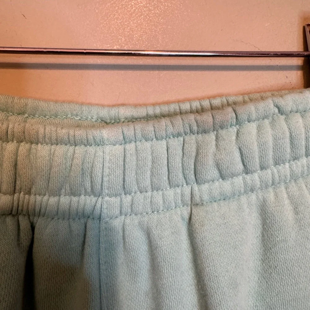 Nike Mens Just Do It Fleece Shorts Light Aqua Blue Small